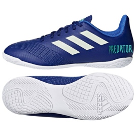 Hallenschuhe adidas Predator Tango 18.4 In Jr CP9104 blau blau