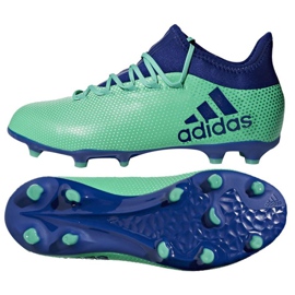 Adidas X 17.1 Fg Jr CP8980 Fußballschuhe mehrfarbig blau