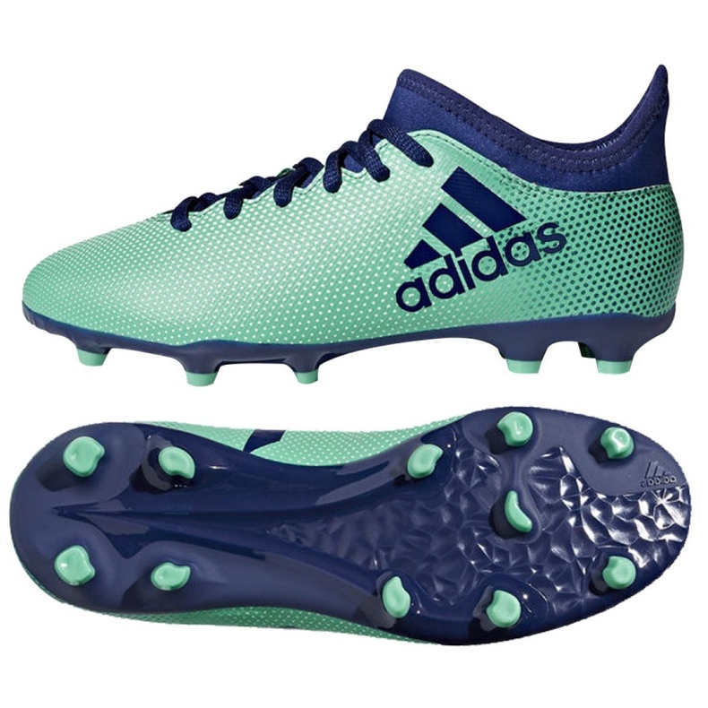 Adidas X 17.3 Fg Jr CP8993 Fußballschuhe mehrfarbig blau