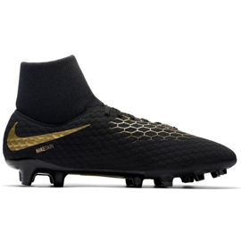 Nike Hypervenom Phantom 3 Academy DF FG M AH7268-090 Fußballschuhe schwarz