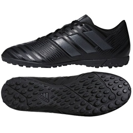 Adidas Nemeziz Tango 17.4 Tf M CP9061 Fußballschuhe schwarz schwarz