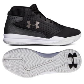 Basketballschuhe Under Armour Jet Mid M 3020224-001 schwarz schwarz