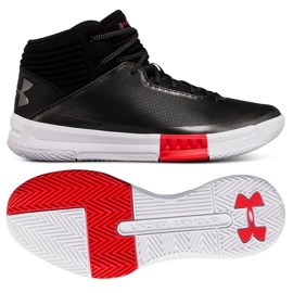 Under Armour Lockdown 2 Basketballschuhe schwarz