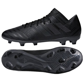 Adidas Nemeziz Tango 17.3 Fg M CP8988 Fußballschuhe schwarz schwarz