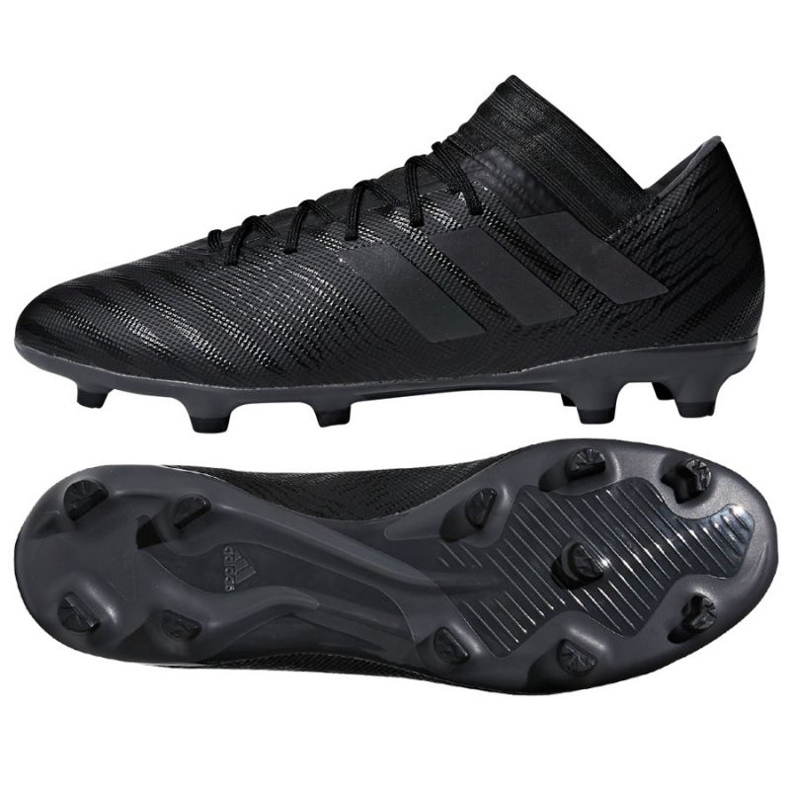 Adidas Nemeziz Tango 17.3 Fg M CP8988 Fußballschuhe schwarz schwarz