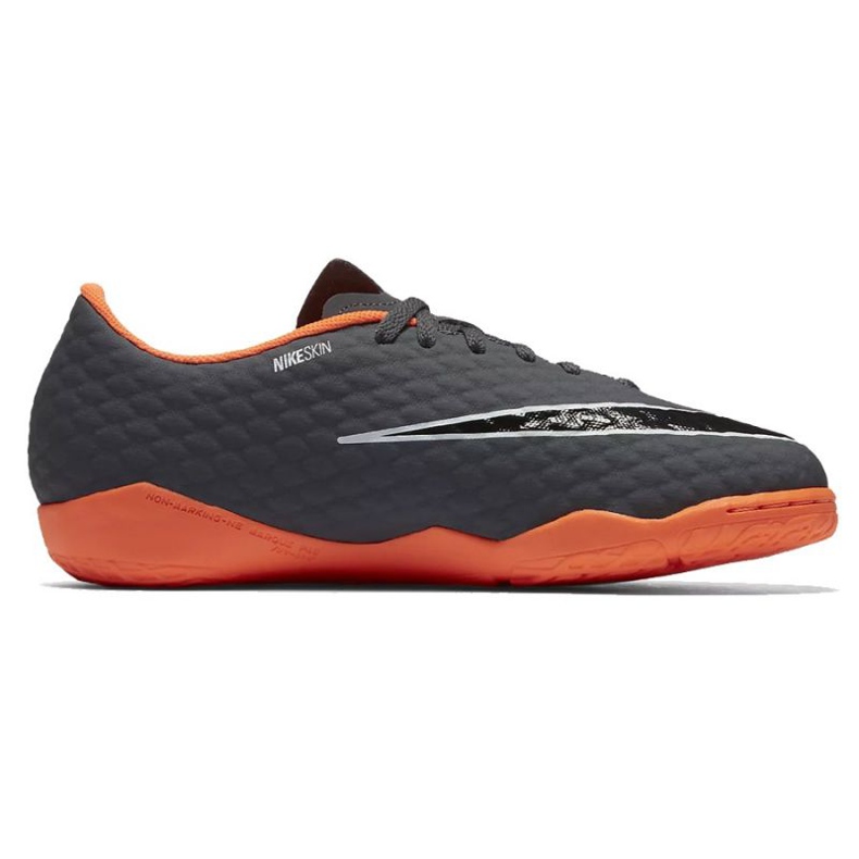 Nike Hypervenom PhantomX 3 Academy IC JR AH7295-081-S Fußballschuhe grau