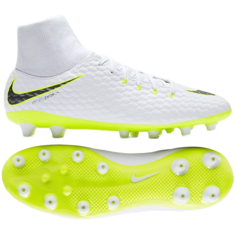Nike Hypervenom Phantom 3 Academy DF AG M AH7266-107 Fußballschuh weiß