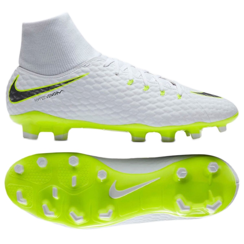 Nike Hypervenom Phantom 3 Academy Df Fg M AH7268-107 Fußballschuhe mehrfarbig weiß