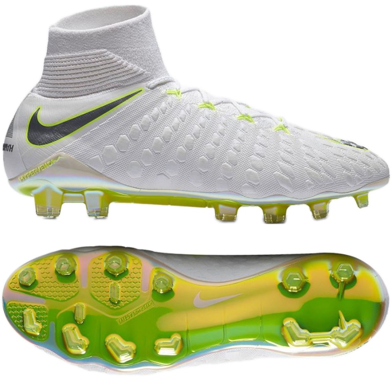 Nike Hypervenom Phantom 3 Elite Dynamic Fit FG M AJ3803-107 Fußballschuhe weiß