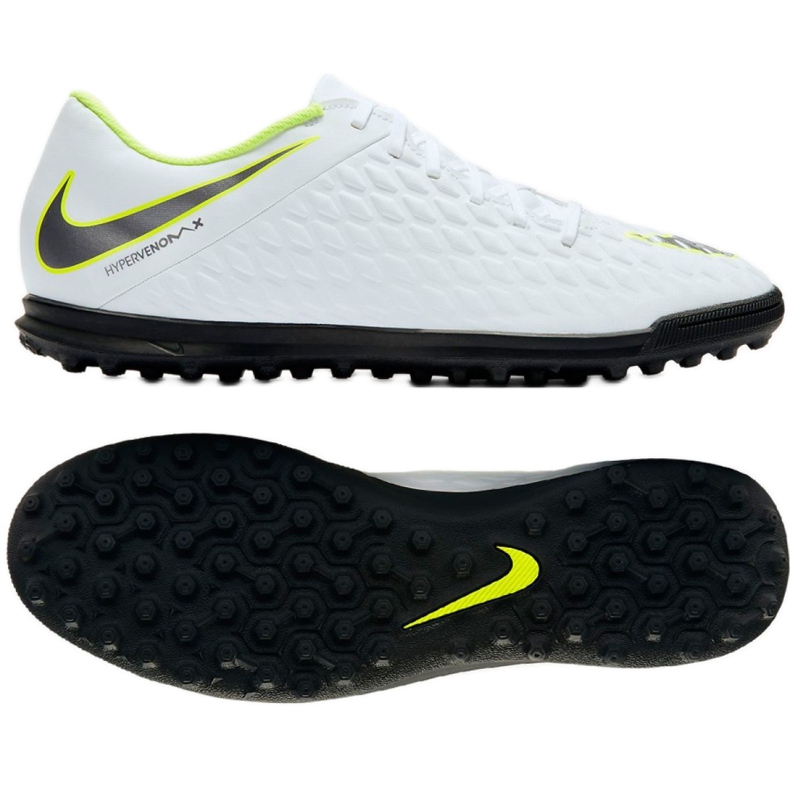 Nike Hypervenom Phantomx 3 Club Tf M AJ3811-107 Fußballschuhe weiß weiß