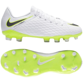 Nike Hypervenom Phantom 3Academy Fg Jr AJ4119-107 Fußballschuhe mehrfarbig weiß