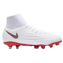 Nike Magista Obra 2 Academy Df Fg Jr AH7313-107 Fußballschuhe mehrfarbig weiß