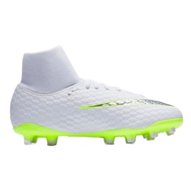 Nike Hypervenom Phantom 3 Academy Df Fg Jr AH7287-107 Fußballschuhe weiß weiß