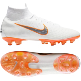 Nike Mercurial Superfly 6 Elite Ag Pro M AH7377-107 Fußballschuhe weiß weiß