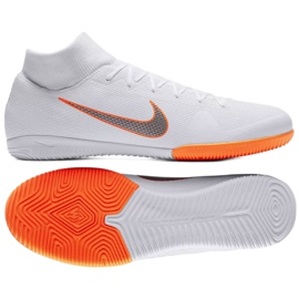 Hallenschuhe Nike Merurial Superflyx 6 Academy Ic M AH7369-107 weiß weiß