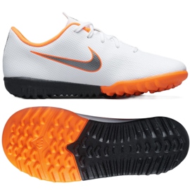 Nike Mercurial VaporX 12 Academy Tf Jr AH7353-107 Fußballschuhe mehrfarbig weiß