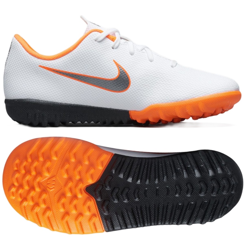 Nike Mercurial VaporX 12 Academy Tf Jr AH7353-107 Fußballschuhe mehrfarbig weiß