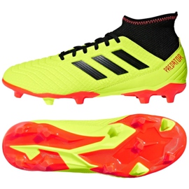 Adidas Predator 18.3 Fg M DB2003 Fußballschuhe gelb gelb