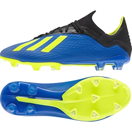 Adidas X 18.2 Fg M DA9334 Fußballschuhe marineblau blau