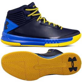 Basketballschuhe Under Armour Lockdown 2 M marineblau