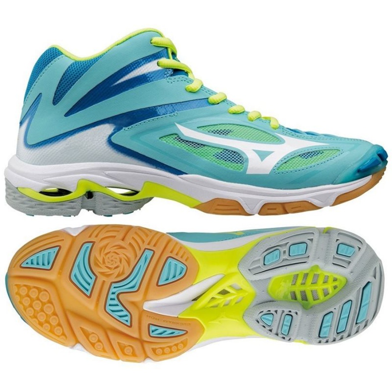 Mizuno Wave Lightening Z3 Mid W V1GC170504 Volleyballschuhe blau blau