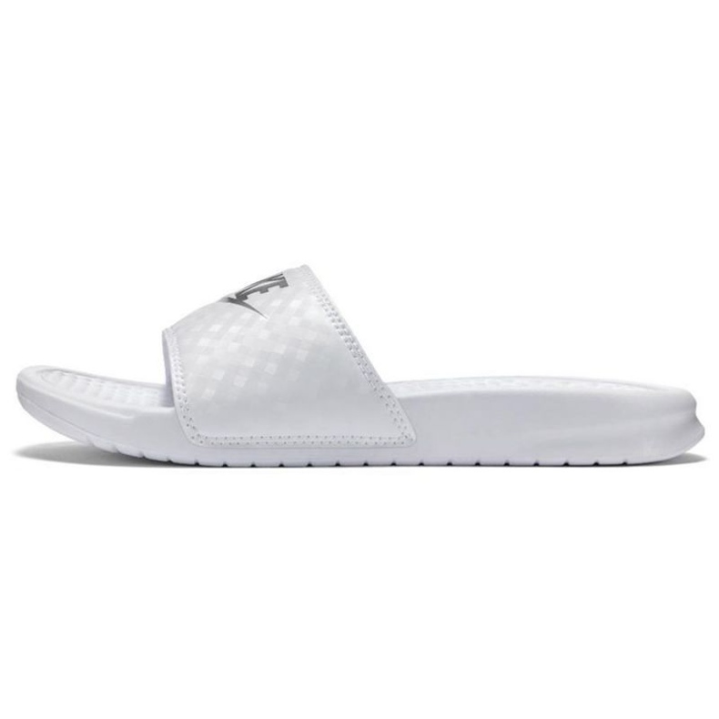 Hausschuhe Nike Benassi Just Do It 343881 102 weiß