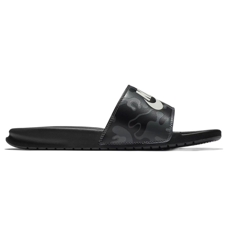 Nike Benassi Just Do It Print 631261-013 Slide schwarz
