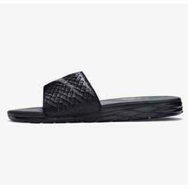 Hausschuhe Nike Benassi Solarsoft Slide 705474-091 schwarz