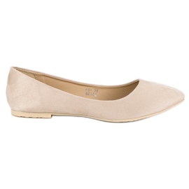 Seastar Ballerinas aus Wildleder beige