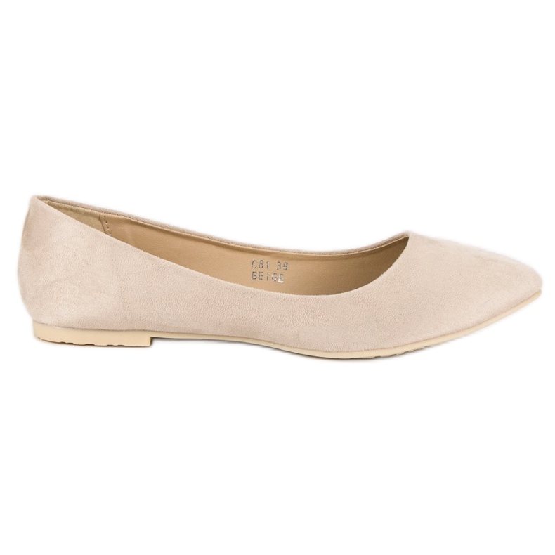 Seastar Ballerinas aus Wildleder beige