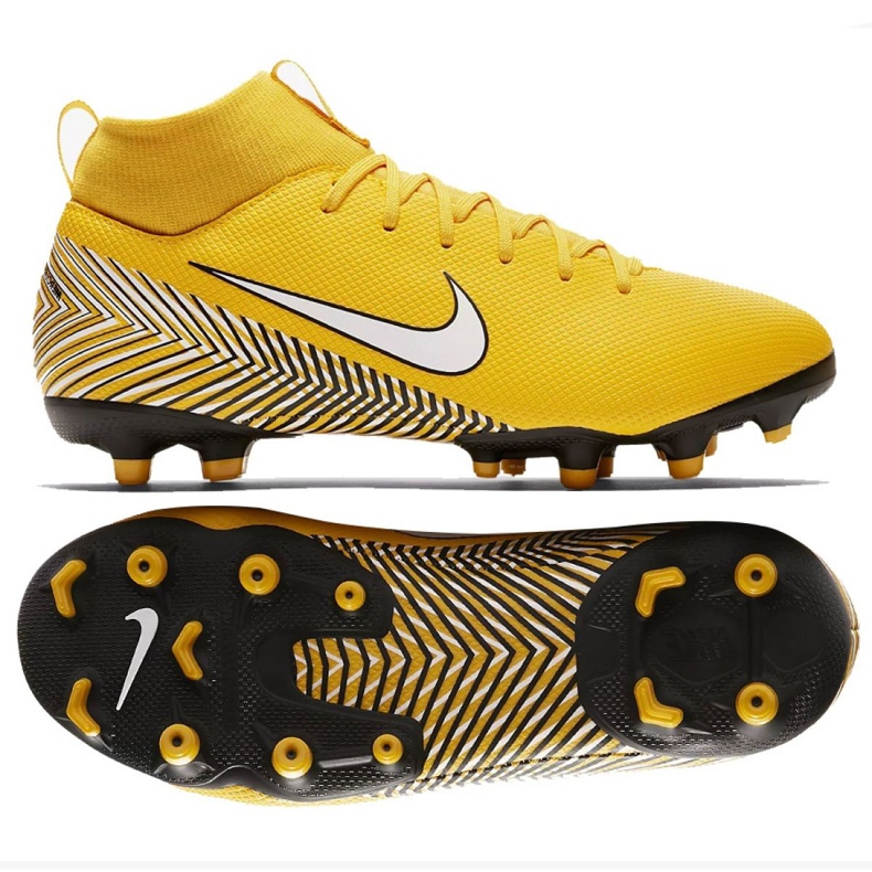 Nike Mercurial Superfly 6 Academy Mg Jr AO2895-710 Fußballschuhe mehrfarbig gelb