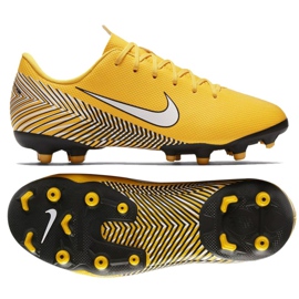 Nike Mercurial Vapor 12 Academy Neymar Mg Jr AO2896-710 Fußballschuhe mehrfarbig gelb