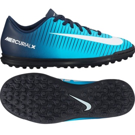 Nike Mercurial Vortex III Fußballschuh blau