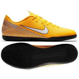 Hallenschuhe Nike Mercurial VaporX 12 Club Neymar Ic M AO3120-710 gelb gelb
