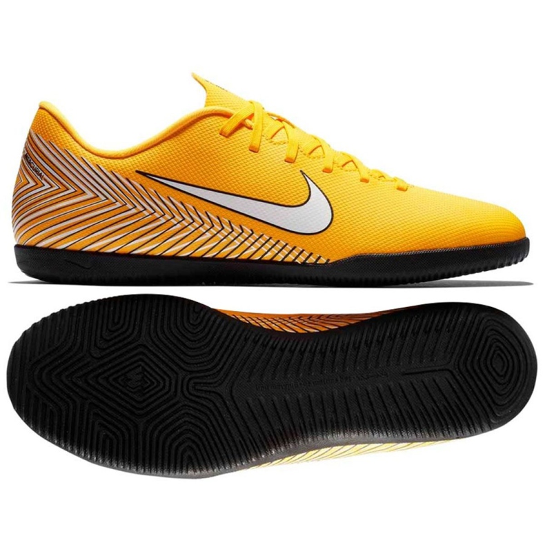 Hallenschuhe Nike Mercurial VaporX 12 Club Neymar Ic M AO3120-710 gelb gelb