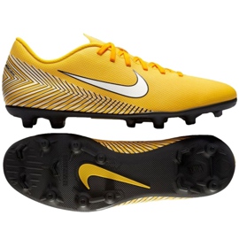 Nike Mercurial Vapor 12 Club Neymar Mg M AO3129-710 Fußballschuhe mehrfarbig gelb