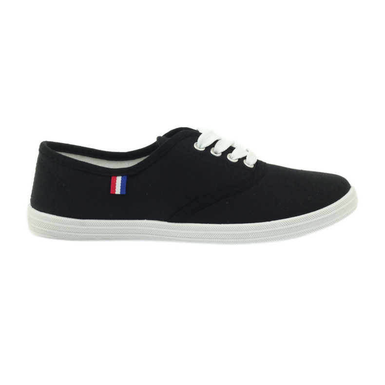 American Club schwarze Turnschuhe Damenturnschuhe