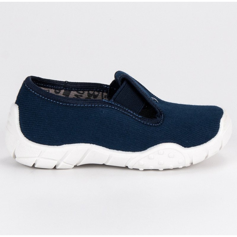 Raweks Hausschuhe mit einem elastischen Band blau