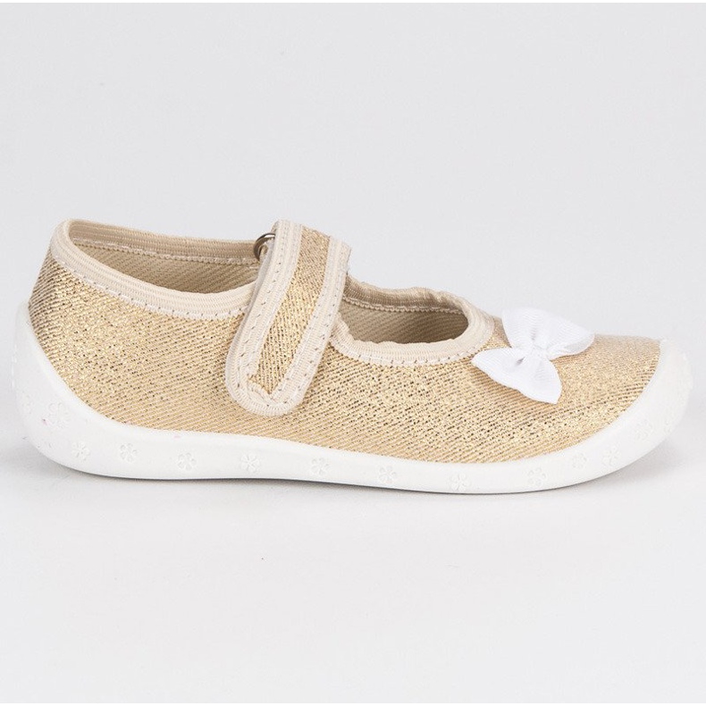 Raweks Goldene Pantoffeln mit einem Bogen