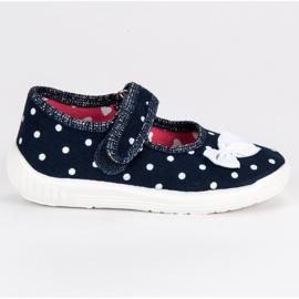 Raweks Hausschuhe für Mädchen blau