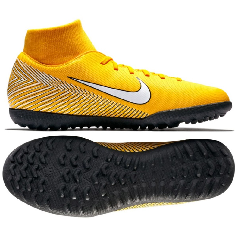 Nike Mercurial Neymar SuperflyX 6 Club Tf M AO3112-710 Fußballschuhe gelb gelb
