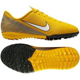Nike Mercurial Vapor 12 Academy Neymar Tf Jr AO9476-710 Fußballschuh gelb gelb