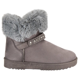 Seastar Mukluki mit Fell grau