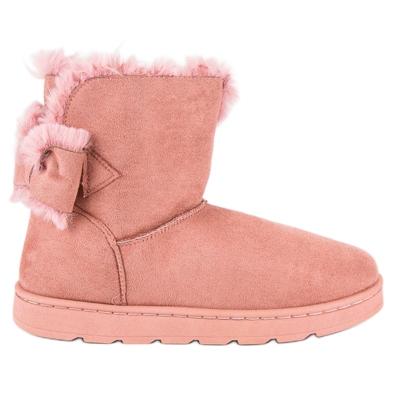 Rosa Schneestiefel für Damen