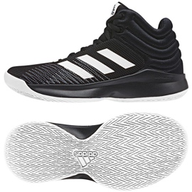 Basketballschuhe adidas Pro Spark 2018 schwarz
