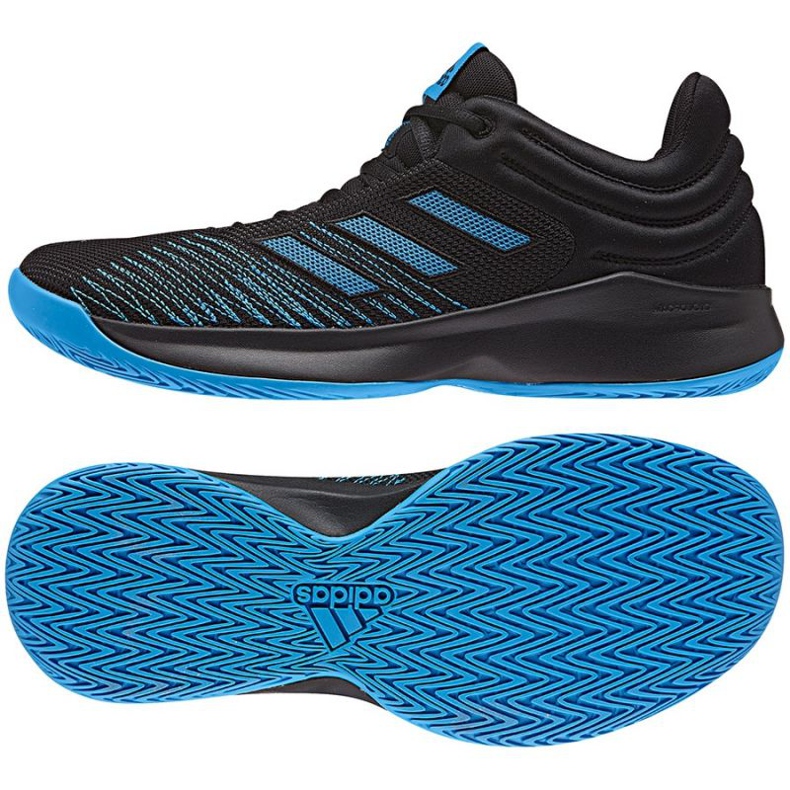 Basketballschuhe adidas PRO Spark Low 2018 M AC8518 schwarz