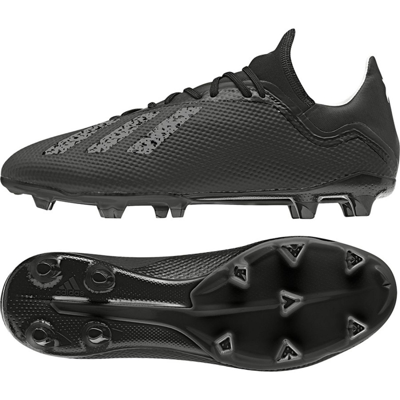 Adidas X 18.3 Fg M DB2185 Fußballschuhe schwarz schwarz