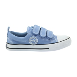American Club Amerikanische Turnschuhe blaue Turnschuhe