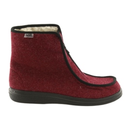 Befado Damenschuhe pu 996D005 Burgund rot