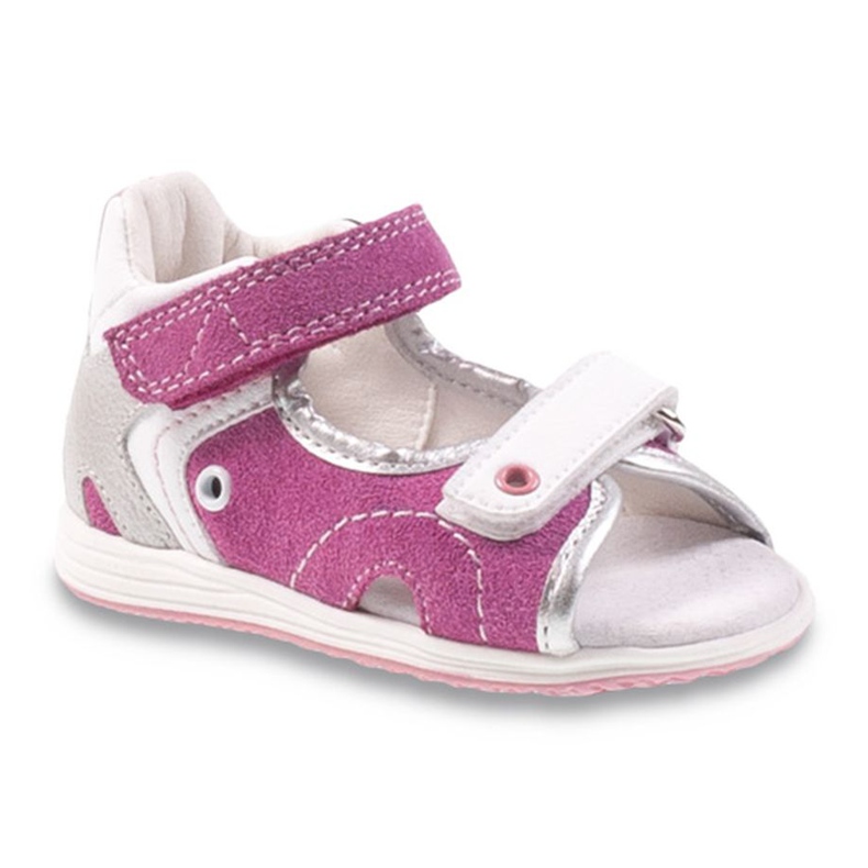 Befado Kinderschuhe 170P022 mehrfarbig rosa